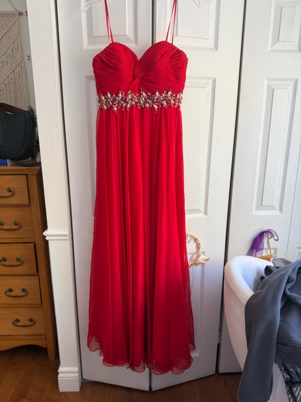 Red Prom Dress - Picture 1 of 4